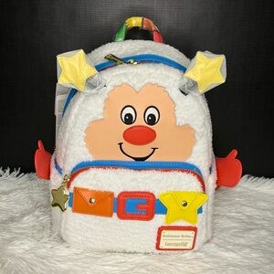 Loungefly Rainbow Brite Twink Plush Cosplay Light Up Mini Backpack